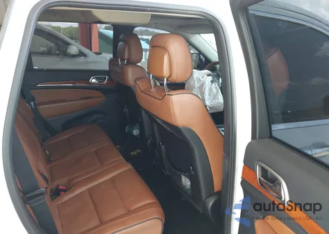 2013 Jeep Grand Cherokee Overland z USA, uszkodzony, nr VIN 1C4RJFCT5DC642313